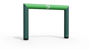 Inflatable sealed air gate