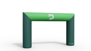 Inflatable constant air gate