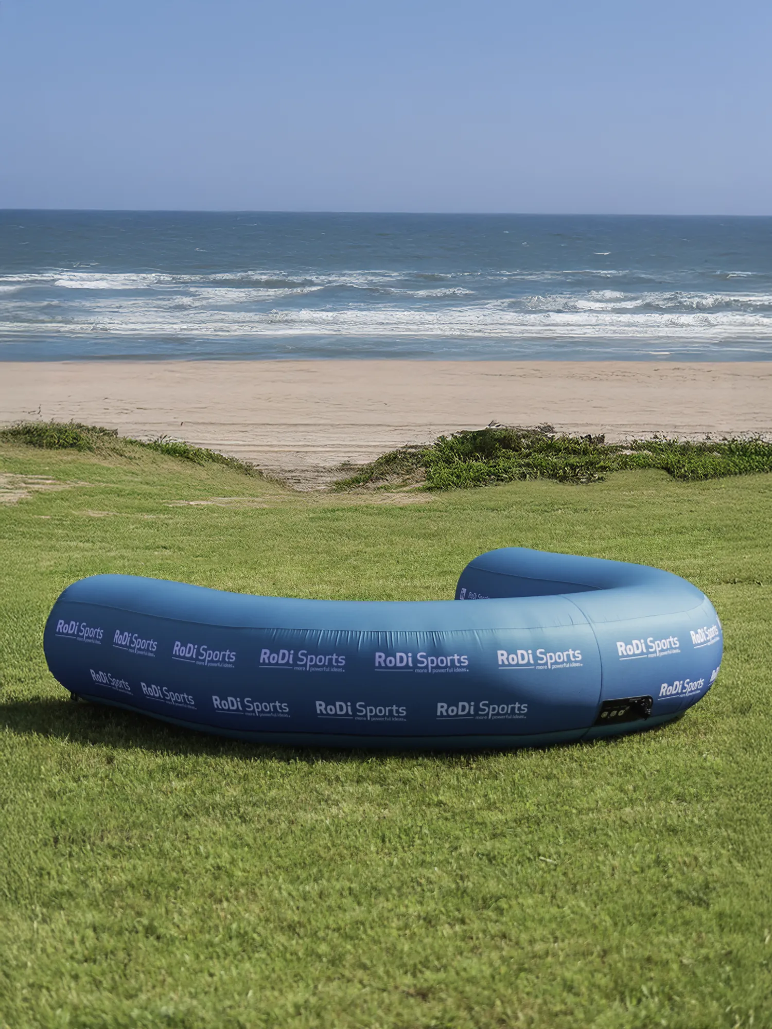 Inflatable sealed air u-shaped sofa -outdoor